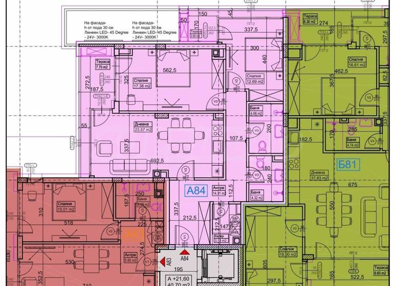 Studio zum Kauf 420.800 € 3 Zimmer 117 m² Sofia