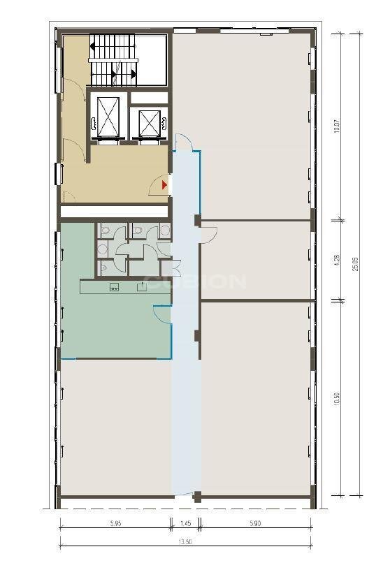 Büro-/Praxisfläche zur Miete provisionsfrei 13,50 € 689,6 m²<br/>Bürofläche ab 344,8 m²<br/>Teilbarkeit Am Europa Center 4 Holsterhausen Essen 45145