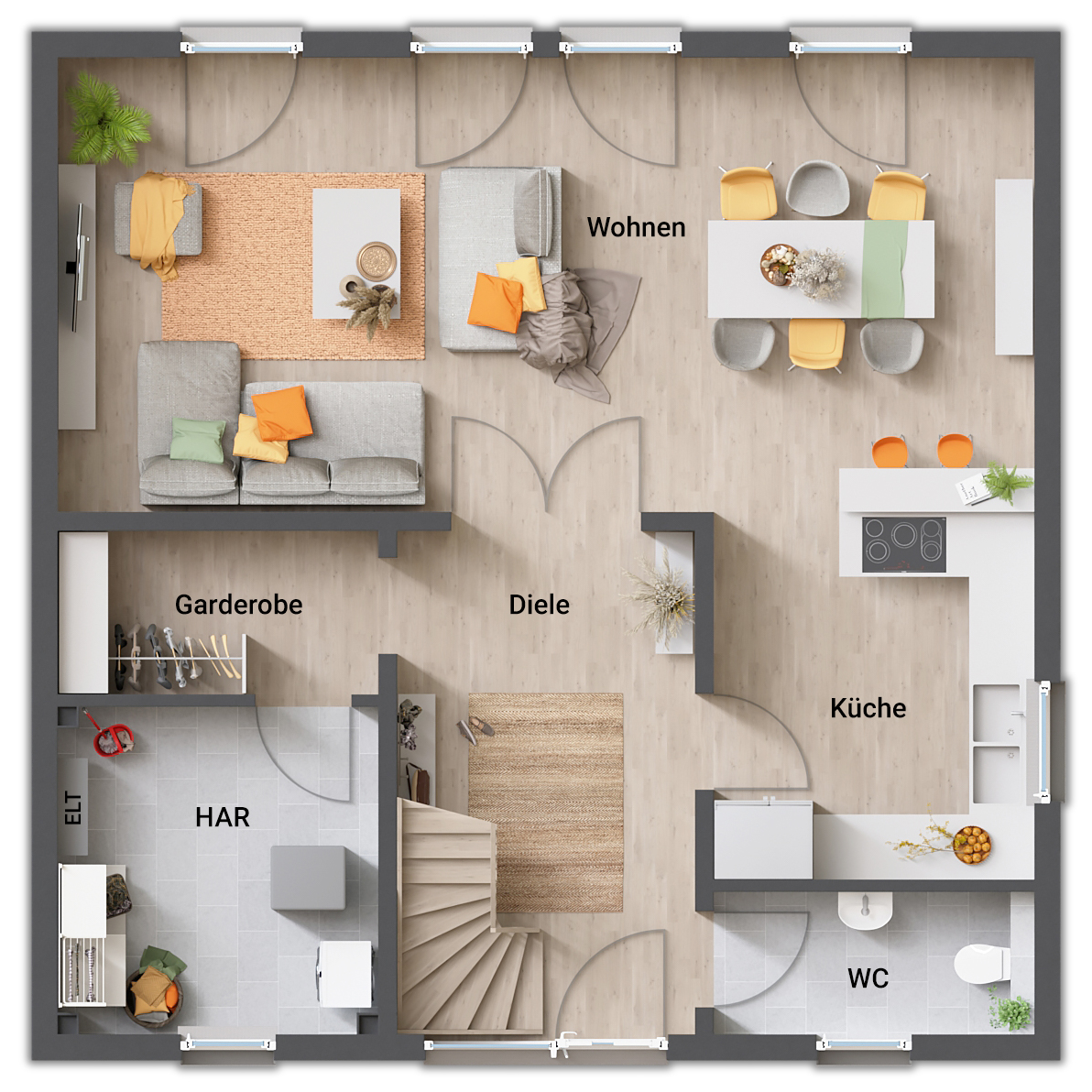 Immobilie in Ralingen - Eleganz trifft Raum - Bild 3