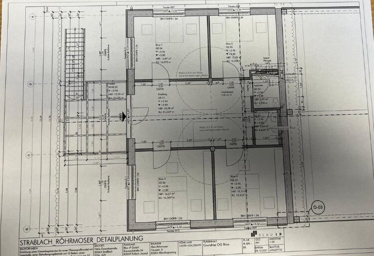 Bürofläche zur Miete provisionsfrei 850 € 16 m²<br/>Bürofläche Gewerbestraße Straßlach Straßlach-Dingharting 82064