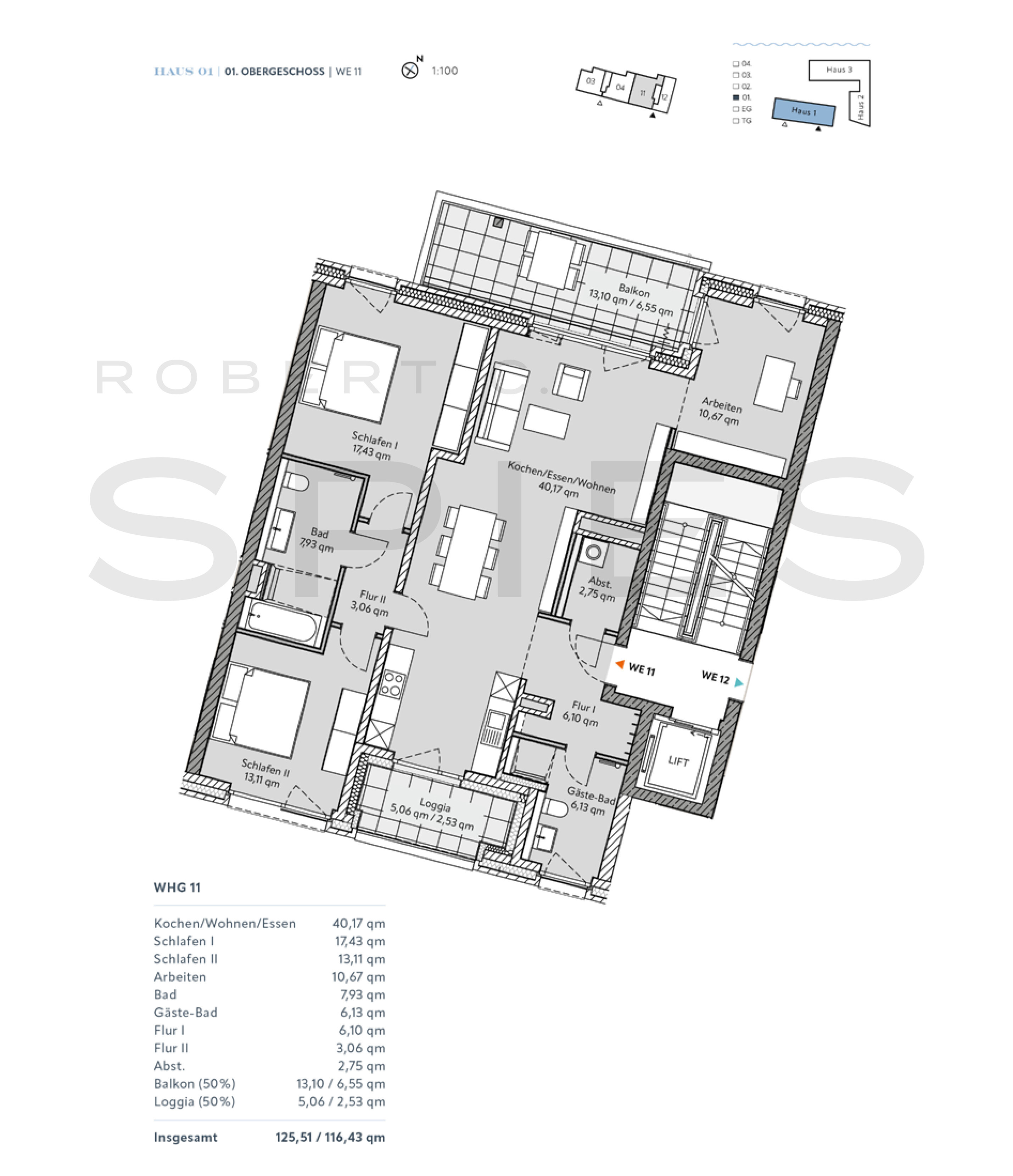 Wohnung zum Kauf provisionsfrei 690.000 € 4 Zimmer 116 m²<br/>Wohnfläche Utbremen Bremen 28279