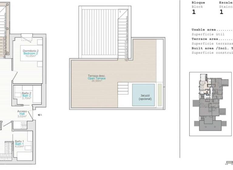 Penthouse zum Kauf provisionsfrei 437.000 € 3 Zimmer 139 m² Dénia 03700