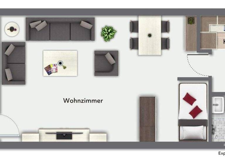 Studio zum Kauf 79.000 € 1 Zimmer 36 m² EG Pinneberg 25421