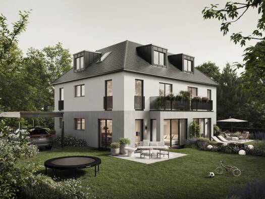 Doppelhaushälfte zum Kauf - Erstbezug provisionsfrei 1.540.000 € 6 Zimmer 184 m² 356 m² Grundstück Neubiberg Neubiberg 85579