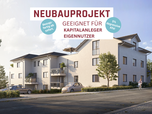 Wohnung zum Kauf - Erstbezug provisionsfrei 297.000 € 2 Zimmer 54,6 m² Mitterfels 94360