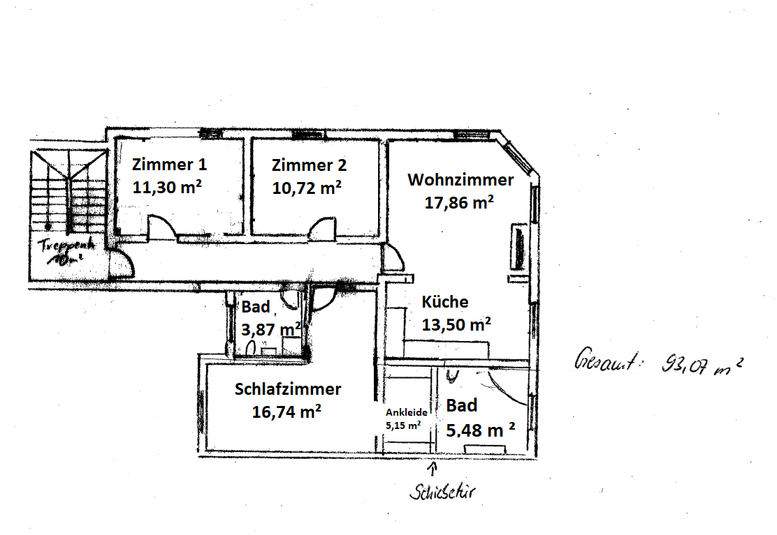 Wohnung zur Miete 1.350 € 4 Zimmer 93 m²<br/>Wohnfläche Altlandsberg Altlandsberg 15345