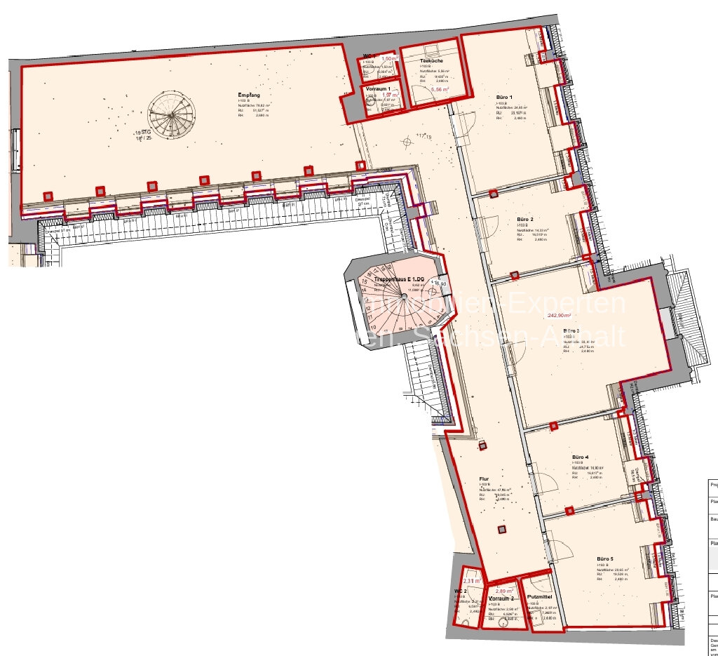 Bürofläche zur Miete 4.620 € 308 m²<br/>Bürofläche Hainstraße 1 Zentrum Leipzig 04109