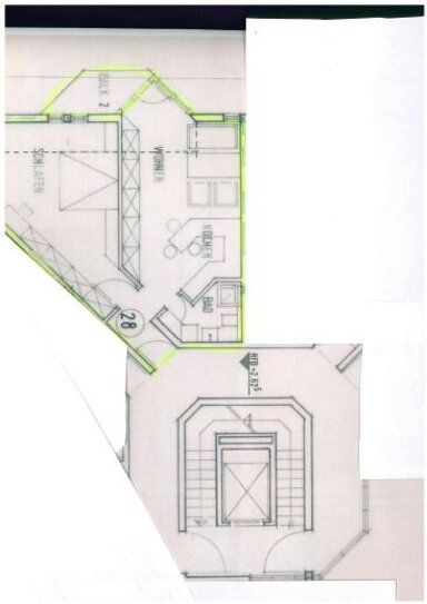 Wohnung zur Miete 550 € 2 Zimmer 53 m² Hagelrainstraße Donaueschingen Donaueschingen 78166