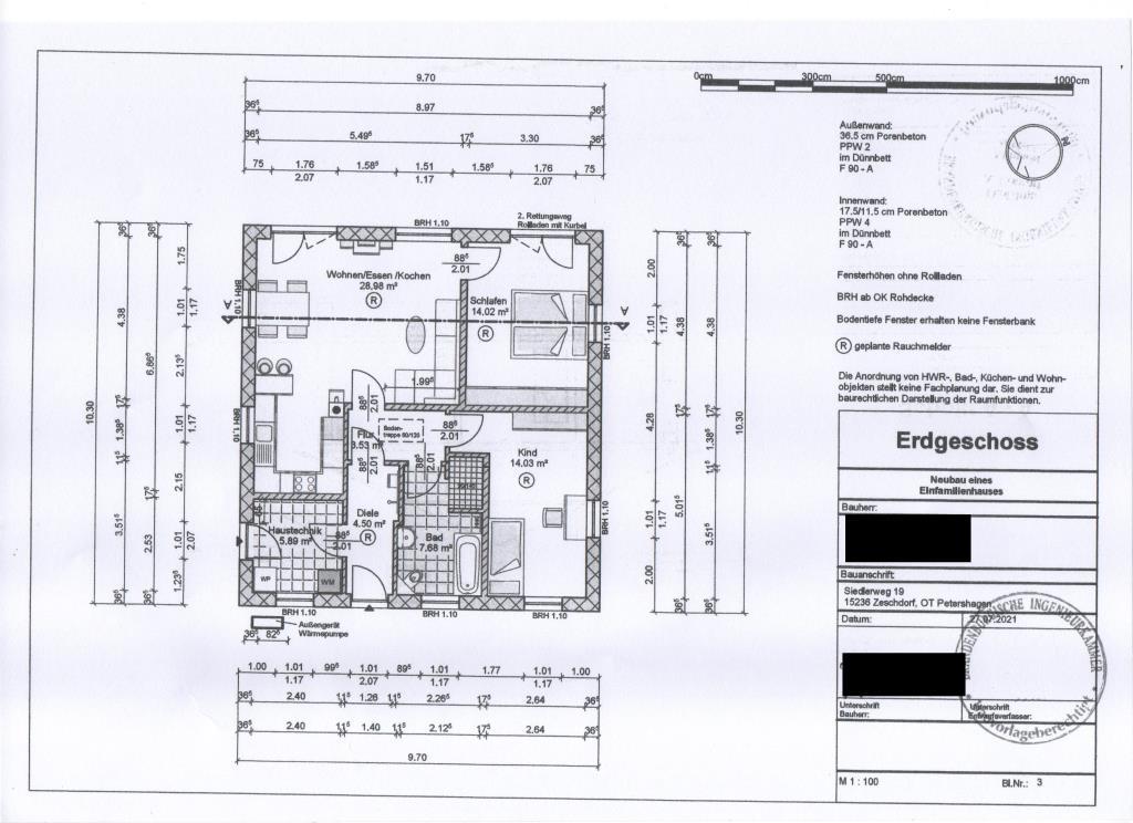 Einfamilienhaus zum Kauf 255.000 € 3 Zimmer 80 m²<br/>Wohnfläche 531 m²<br/>Grundstück Siedlerweg Petershagen Zeschdorf OT Petershagen 15326