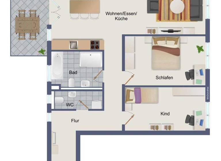Wohnung zum Kauf 547.879 € 3 Zimmer 116,6 m² 2. Geschoss Limburgerhof 67117