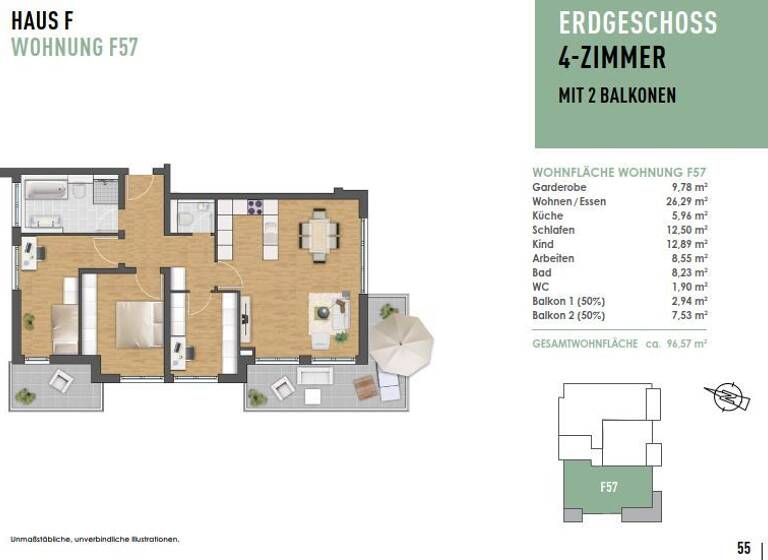 Wohnung zum Kauf - Erstbezug provisionsfrei 598.000 € 4 Zimmer 98 m² Pfullingen 72793