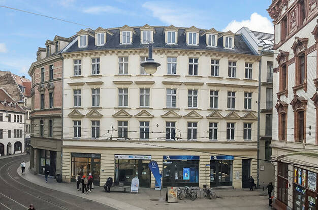 Bürogebäude zur Miete 7,76 € 5 Zimmer 147 m² Bürofläche Große Ulrichstraße 25 Altstadt Halle 06108