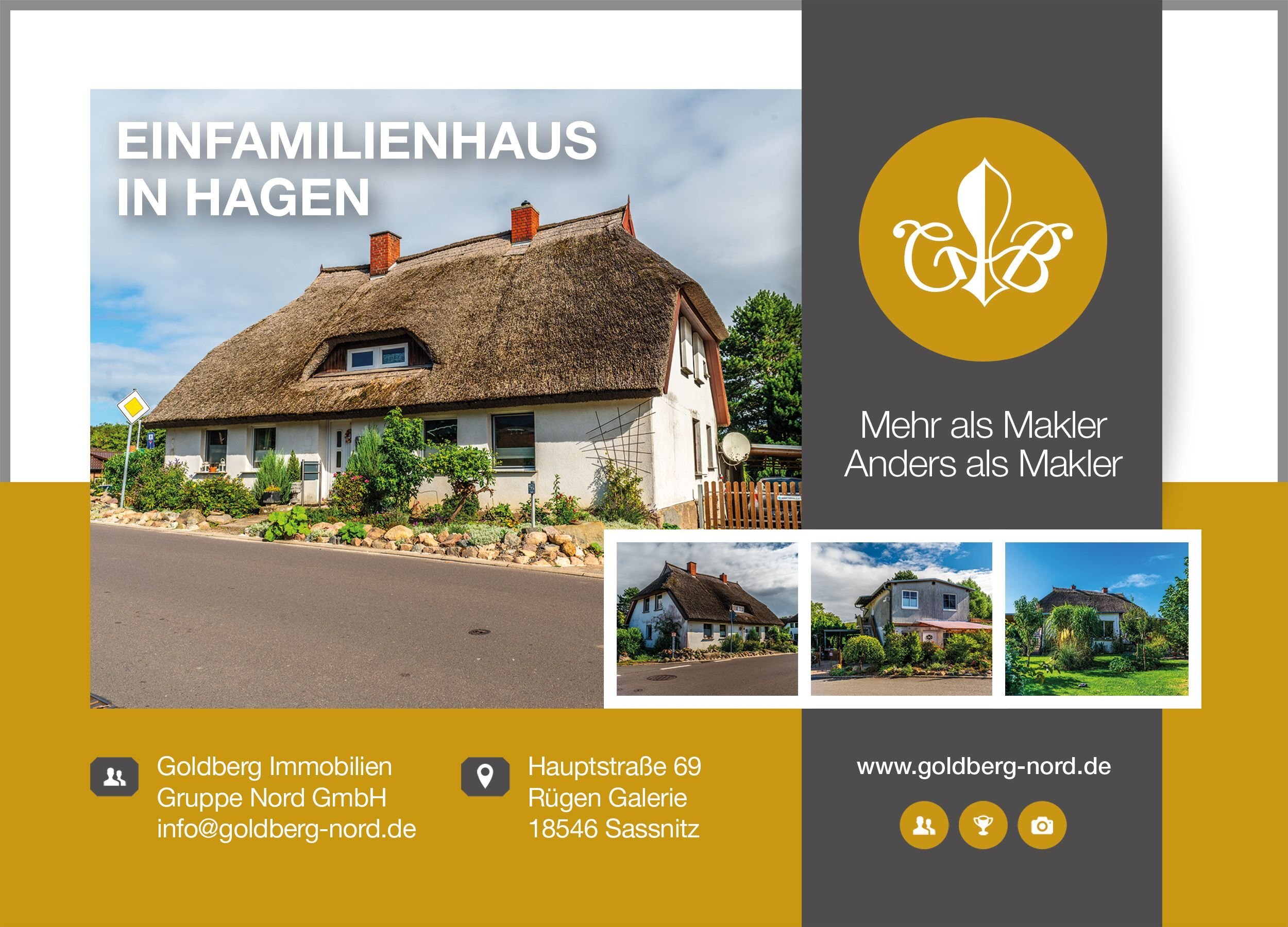 Einfamilienhaus zum Kauf als Kapitalanlage geeignet 499.000 € 10 Zimmer 230 m²<br/>Wohnfläche 1.050 m²<br/>Grundstück Hagen Lohme 18551