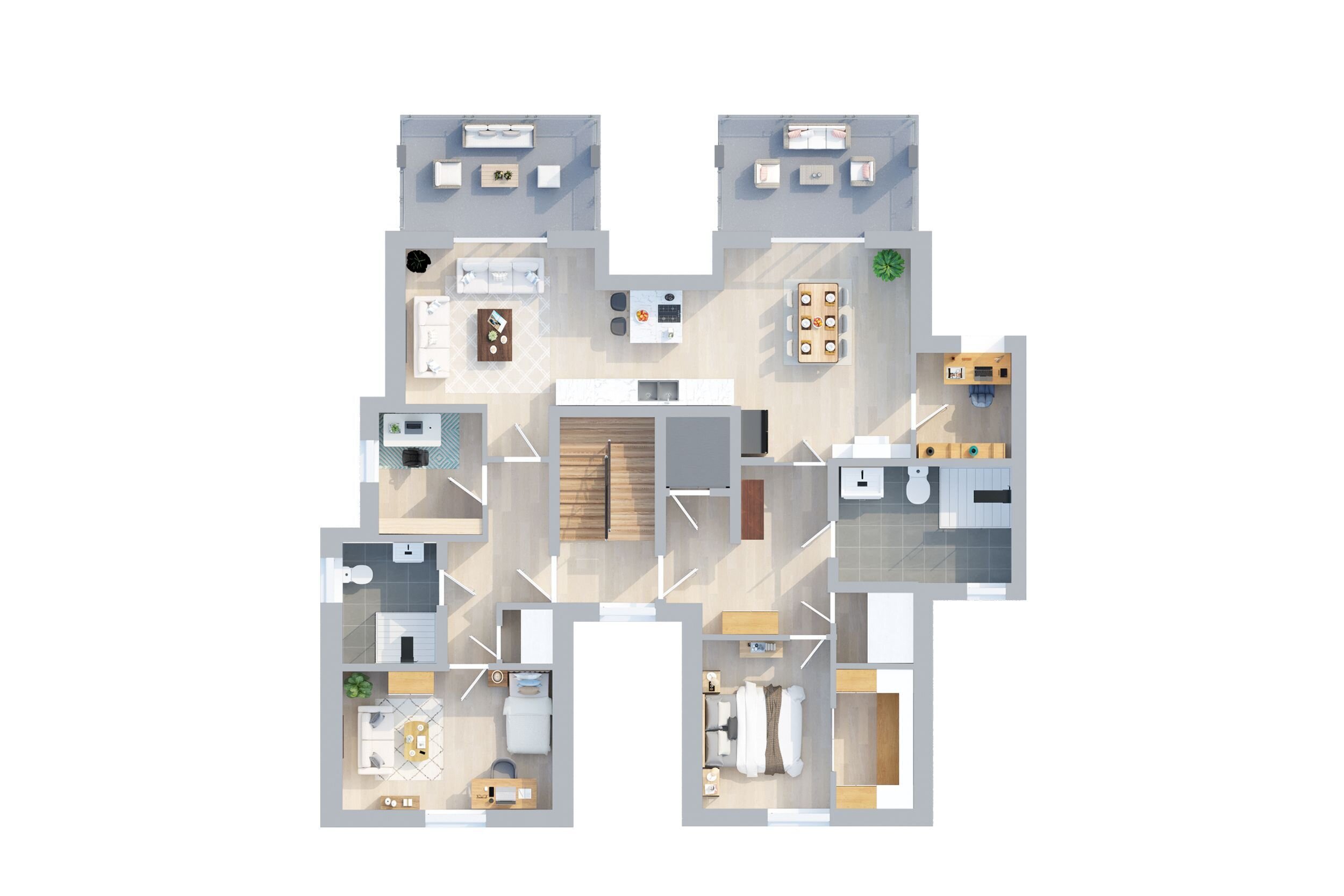 Penthouse zum Kauf 598.500 € 4 Zimmer 143 m²<br/>Wohnfläche 2.<br/>Geschoss 01.02.2025<br/>Verfügbarkeit Klingenhagen 17 Rietberg Rietberg 33397