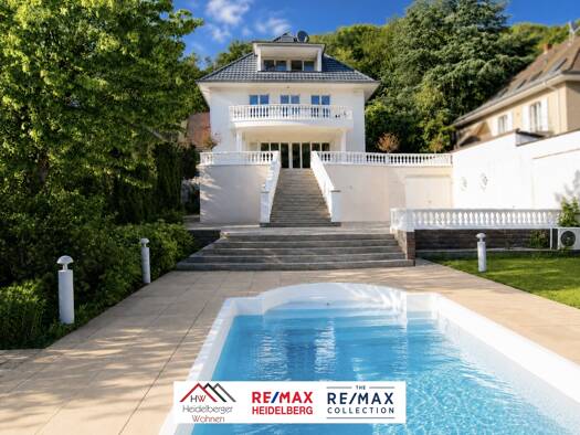 Villa zum Kauf 2.489.000 € 10 Zimmer 383 m² 1.035 m² Grundstück Ziegelhausen Heidelberg 69118