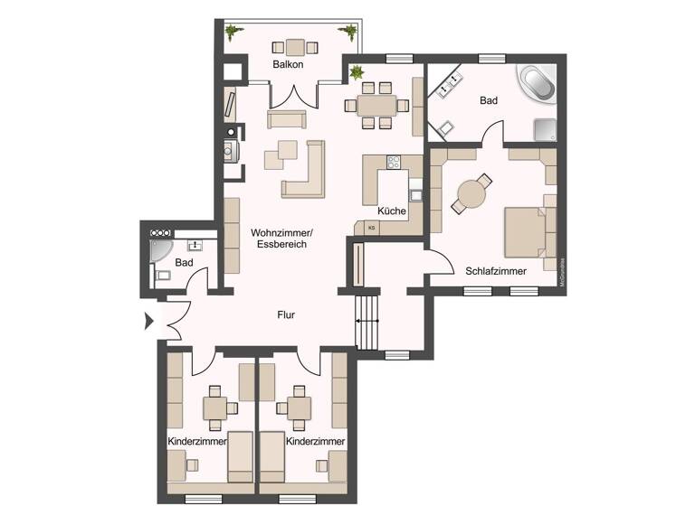 Wohnung zum Kauf 795.000 € 4 Zimmer 141,6 m² 1. Geschoss Schönefeld-Abtnaundorf Leipzig 04347
