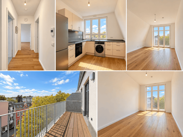 Wohnung zur Miete 1.372 € 2 Zimmer 59,7 m² 4. Geschoss frei ab 01.01.2027 Hauptstraße 22 Wilhelmsruh Berlin 13158