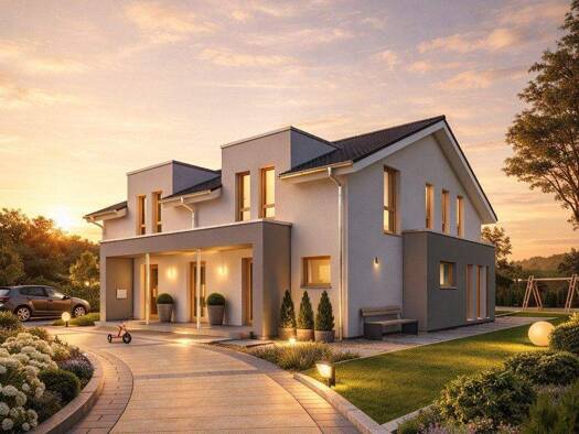 Doppelhaushälfte zum Kauf 470.645 € 4 Zimmer 123 m² 150 m² Grundstück Bonnenbroich Mönchengladbach 41238