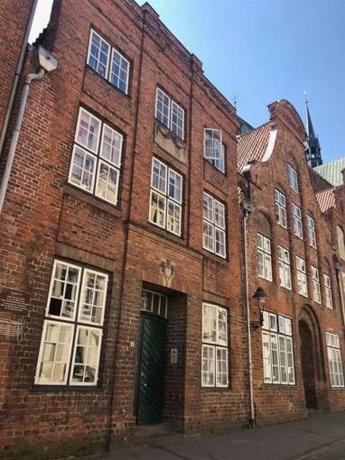 Wohnung zur Miete 296 € 1 Zimmer 20,6 m² 1. Geschoss frei ab 29.03.2025 Glockengießerstr. 8 Innenstadt Lübeck 23552