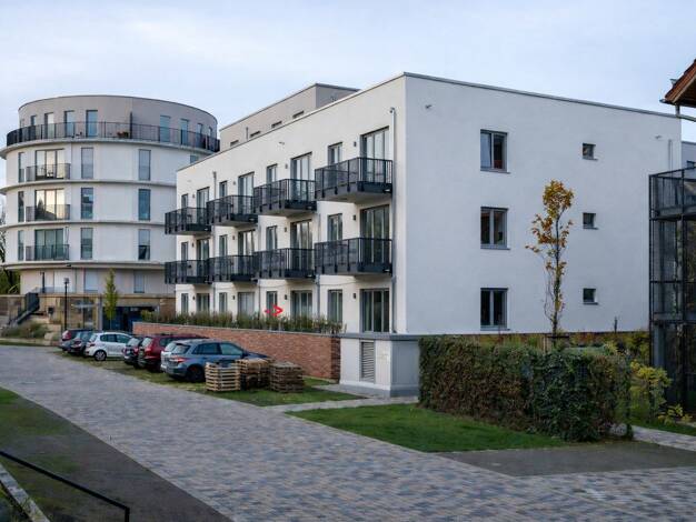 Wohnung zur Miete - Erstbezug 650 € 2 Zimmer 51 m² EG Graf-Arco-Str. 1 Nauen 14641