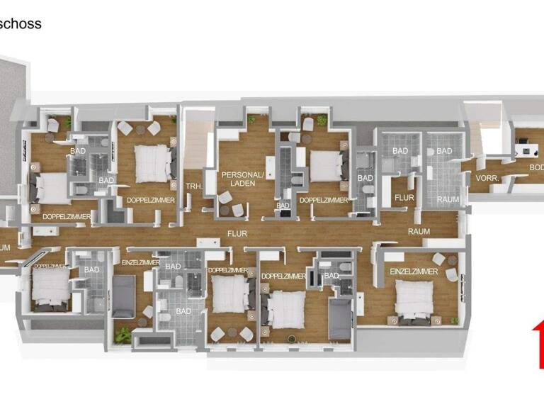 Mehrfamilienhaus zum Kauf 998.000 € 13 Zimmer 305,2 m² 448 m² Grundstück Tecklenburg 49545