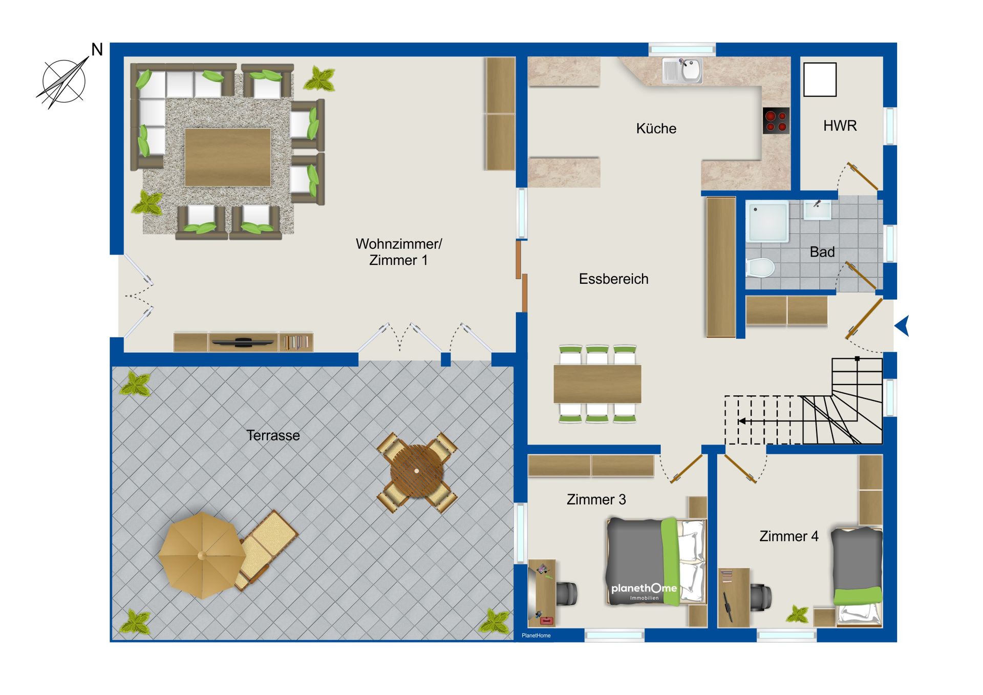 Einfamilienhaus zum Kauf 950.000 € 5 Zimmer 155 m²<br/>Wohnfläche 558 m²<br/>Grundstück Kleinmachnow 14532