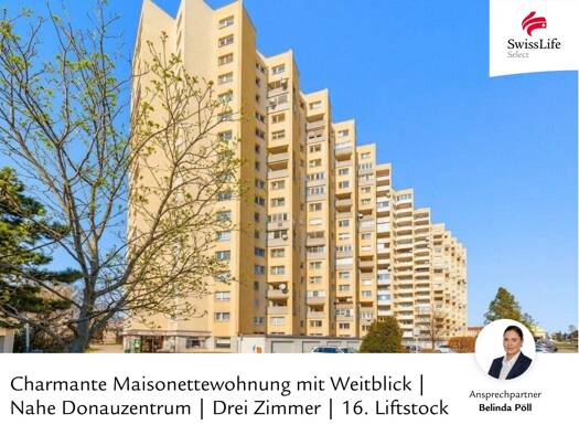 Maisonette zum Kauf 365.000 € 3 Zimmer 95,1 m² 16. Geschoss Wien 1220