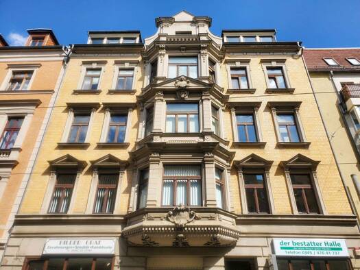 Wohnung zur Miete 420 € 2 Zimmer 54,8 m² 4. Geschoss Steinweg 3 Innenstadt Halle (Saale) 06110