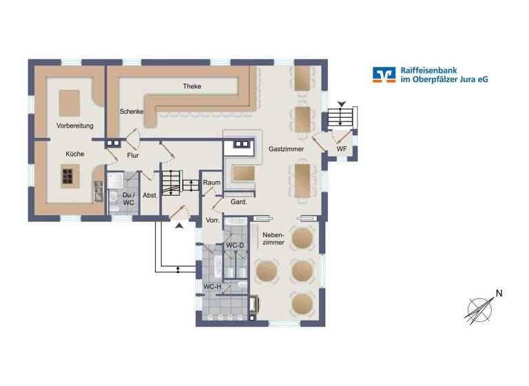 Mehrfamilienhaus zum Kauf 590.000 € 15 Zimmer 291 m² 1.107 m² Grundstück Burglengenfeld 93133