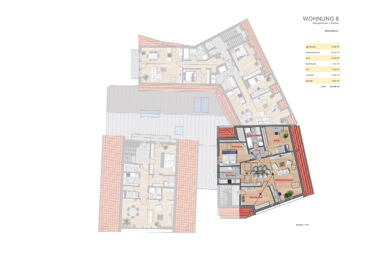 Wohnung zum Kauf 290.000 € 4 Zimmer 107,9 m²<br/>Wohnfläche ab sofort<br/>Verfügbarkeit Kötzting Bad Kötzting 93444