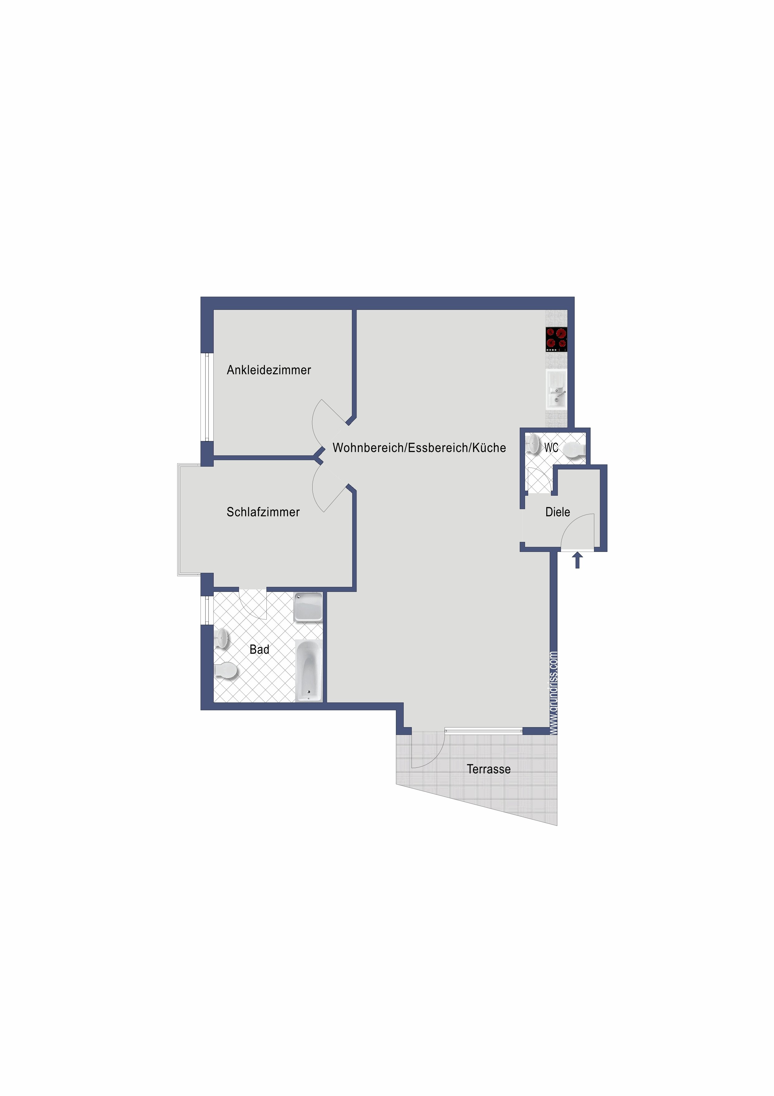 Wohnung zum Kauf 399.000 € 3 Zimmer 97 m²<br/>Wohnfläche 2.<br/>Geschoss 01.03.2025<br/>Verfügbarkeit Nordstadt 17 Hilden 40724