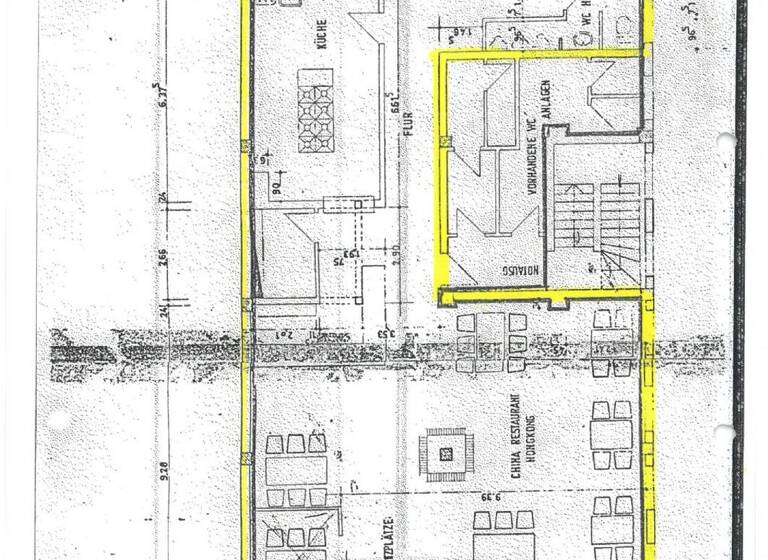 Restaurant zur Miete provisionsfrei 500 € Marktstraße 62 Innenstadt Wilhelmshaven 26382