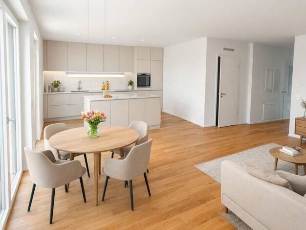 Wohnung zum Kauf - Erstbezug provisionsfrei 760.900 € 4 Zimmer 107,6 m² 3. Geschoss Hildegard-Knef-Straße 97 Heerdt Stadtbezirk 4 40549