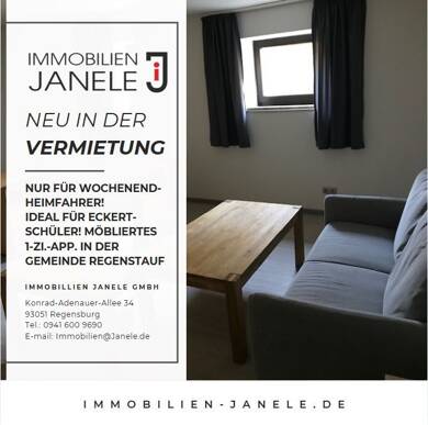 Studio zur Miete 270 € 1 Zimmer 32 m² Souterrain frei ab sofort Diesenbach Regenstauf 93128