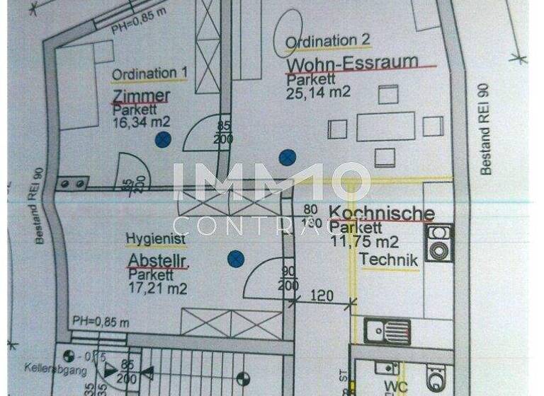 Wohnung zur Miete 640 € 3 Zimmer 88 m² EG Pöchlarn 3380