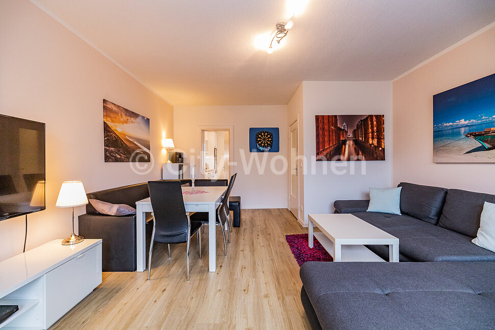 Wohnung zur Miete Wohnen auf Zeit 2.890 € 4 Zimmer 75 m²<br/>Wohnfläche 01.02.2025<br/>Verfügbarkeit Bozenhardweg Hohenfelde Hamburg 22087