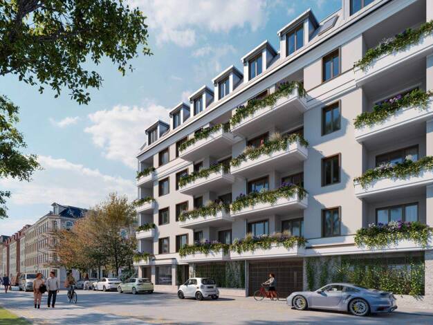 Wohnung zur Miete - Erstbezug 1.292 € 3 Zimmer 76 m² 1. Geschoss Kohlenstraße 4 Zentrum-Süd Leipzig 04107