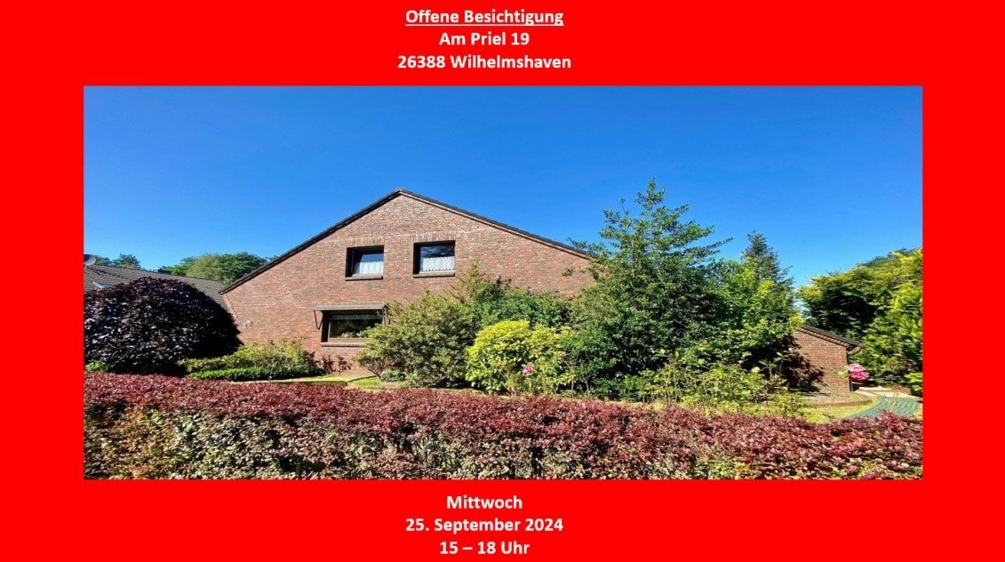 Einfamilienhaus zum Kauf 349.000 € 6 Zimmer 151 m²<br/>Wohnfläche 1.229 m²<br/>Grundstück Voslapp Wilhelmshaven 26388