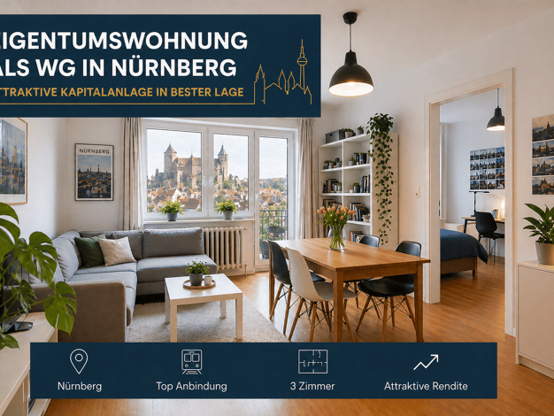 Wohnung zum Kauf provisionsfrei 334.444 € 3 Zimmer 67 m² Sandreuth Weiterer Innenstadtgürtel Süd 90441