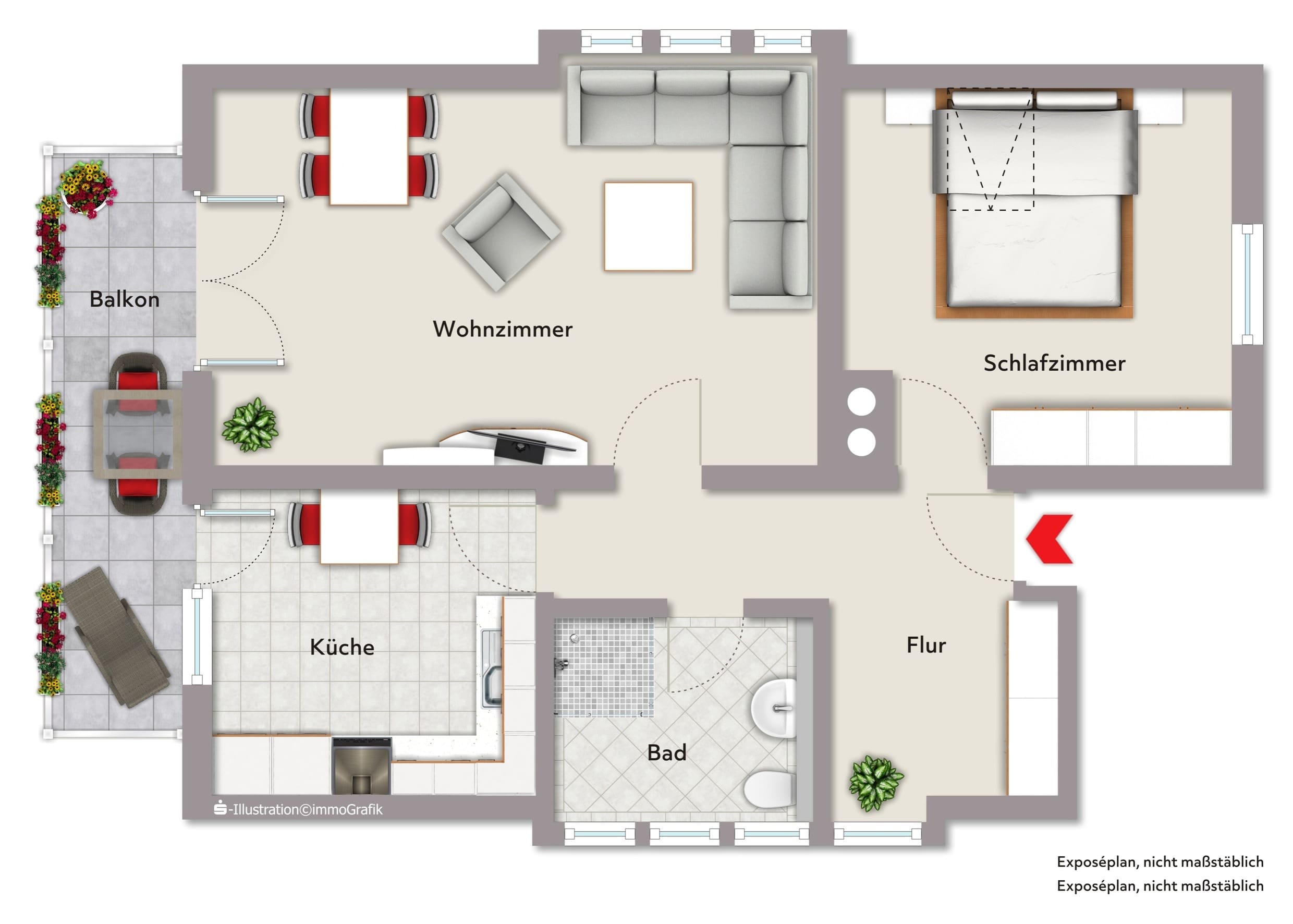 Wohnung zur Miete 700 € 2 Zimmer 69 m²<br/>Wohnfläche Am Schloßberg 2 Sasbachwalden 77887