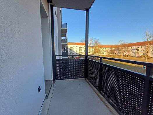 Wohnung zur Miete 348 € 2 Zimmer 53,4 m² 1. Geschoss Straße des Friedens 46 Merseburg 06217