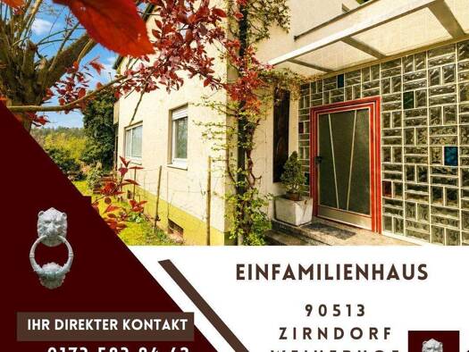 Haus zum Kauf 449.000 € 5 Zimmer 184,1 m² 662 m² Grundstück frei ab sofort Weiherhof Zirndorf 90513