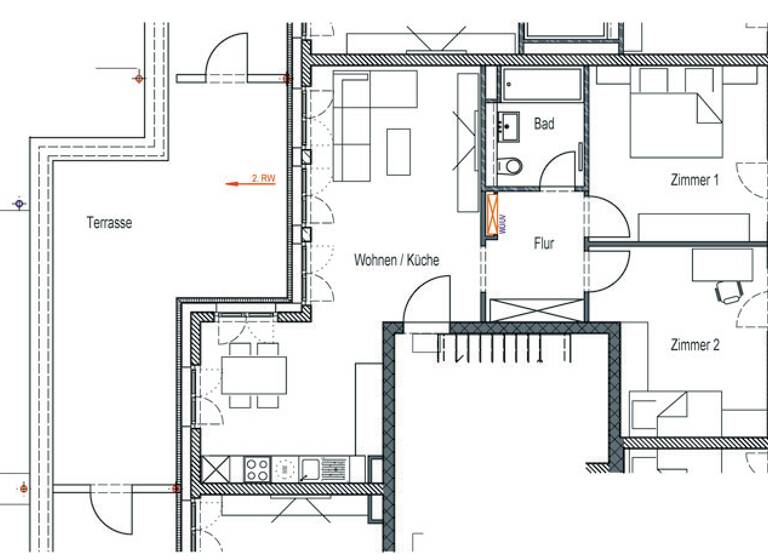 Penthouse zur Miete 1.384 € 3 Zimmer 87,9 m²<br/>Wohnfläche 4.<br/>Geschoss 01.07.2025<br/>Verfügbarkeit Konrad-Adenauer-Ring 1a Wiesbaden Wiesbaden, Rheingauviertel 65187