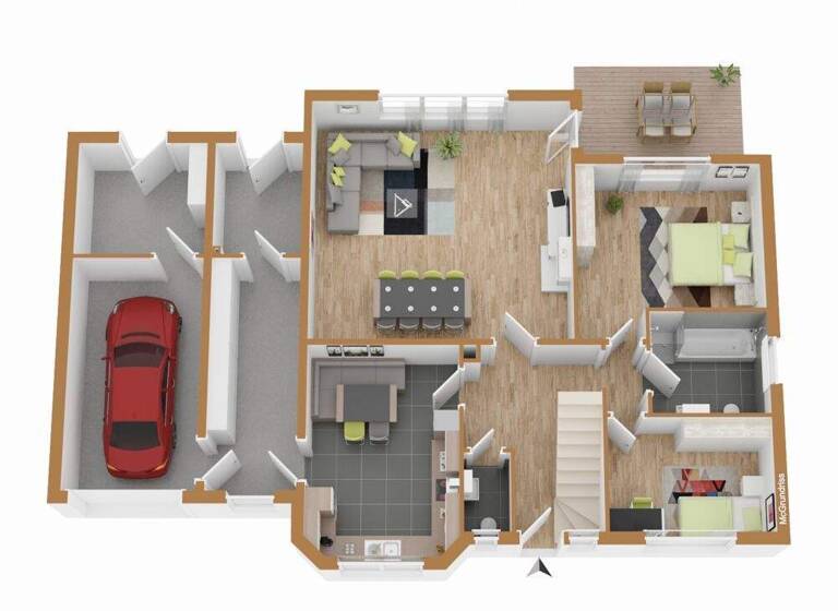 Bungalow zum Kauf provisionsfrei 259.000 € 5 Zimmer 148 m² 591 m² Grundstück frei ab sofort Herzlake 49770