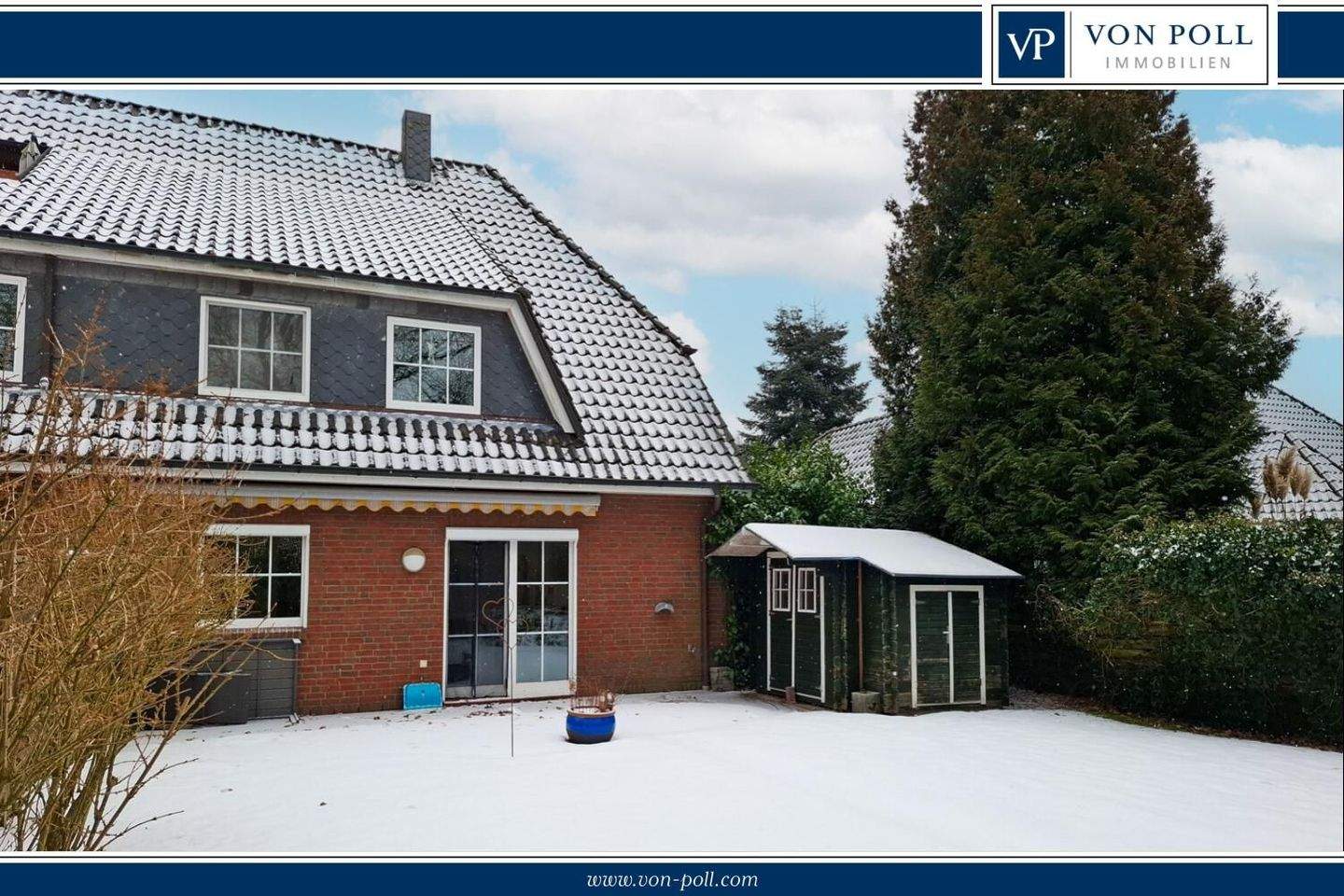 Immobilie in Osterrönfeld - Gepflegte Erdgeschosswohnung mit schönem Garten in Top-Wohnlage - Bild 0