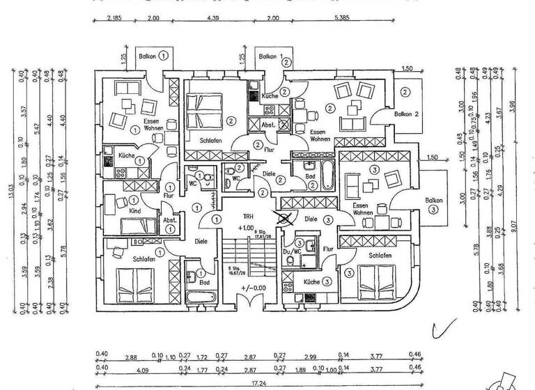 Wohnung zum Kauf 120.000 € 2 Zimmer 49 m² EG Kaditz Dresden 01139