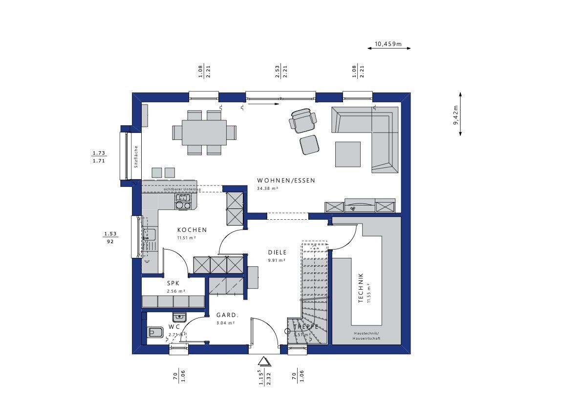 Einfamilienhaus zum Kauf 682.500 € 4 Zimmer 155 m²<br/>Wohnfläche 601 m²<br/>Grundstück Eberbach Eberbach 69412