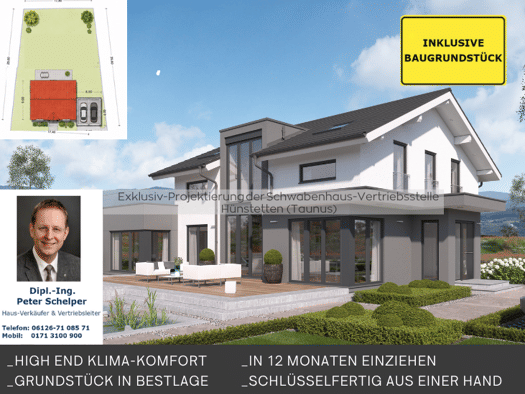 Einfamilienhaus zum Kauf provisionsfrei 1.315.000 € 5 Zimmer 160 m² 515 m² Grundstück Oberursel Oberursel 61440