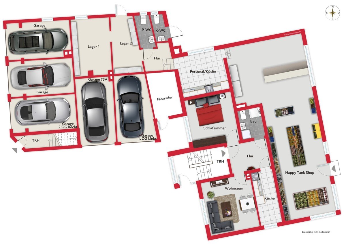 Haus zum Kauf 1.300.000 € 16 Zimmer 404,3 m²<br/>Wohnfläche 1.017 m²<br/>Grundstück Dragonerstraße Oldenburg 26135