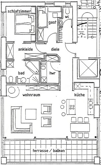 Wohnung zum Kauf 380.000 € 4 Zimmer 100,7 m²<br/>Wohnfläche EG<br/>Geschoss Stadt Ibbenbüren 49477